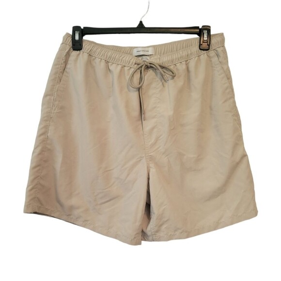 Urban Outfitters Men's Beige Swim Trunks Size Large - Picture 1 of 4